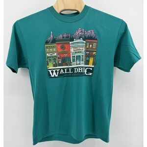 Vintage 90s Hanes Wall Drug South Dakota T-Shirt Size XL Single Stitch USA Made
